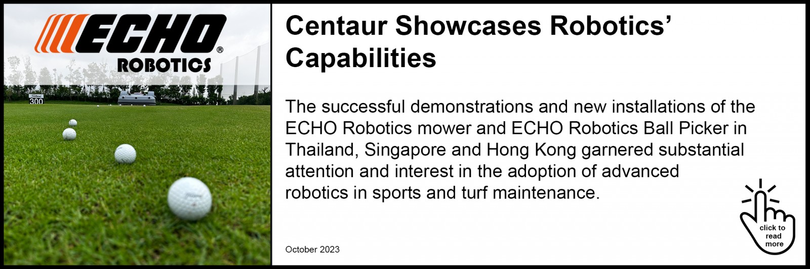 Centaur Showcases Robotics&rsquo; Capabilities